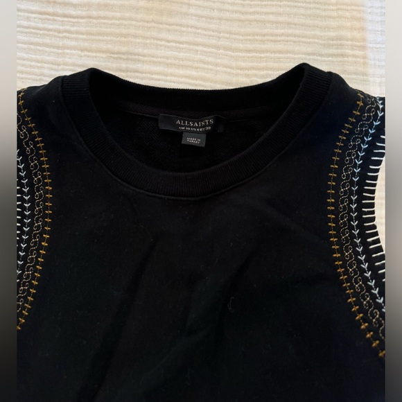 ALLSAINTS Black Set With Stitching! - Picture 6 of 6